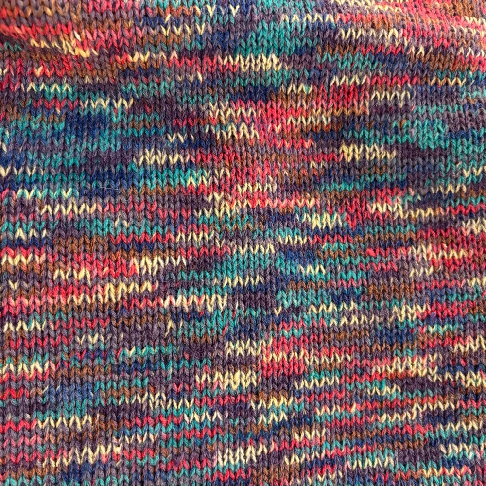 Sundance Ragtime Multicolor Knit Button Cardigan Oversized Small - Picture 8 of 10